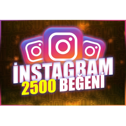  YABANCI 2500 İNSTAGRAM BEGENI